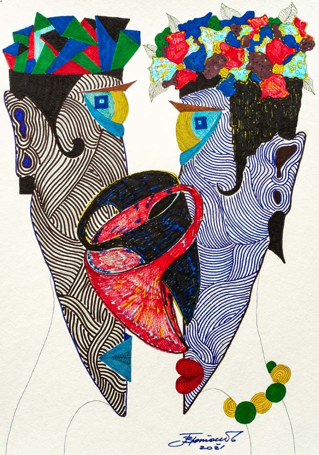 Vasily Bratash original artwork — ULISS contemporary art collection