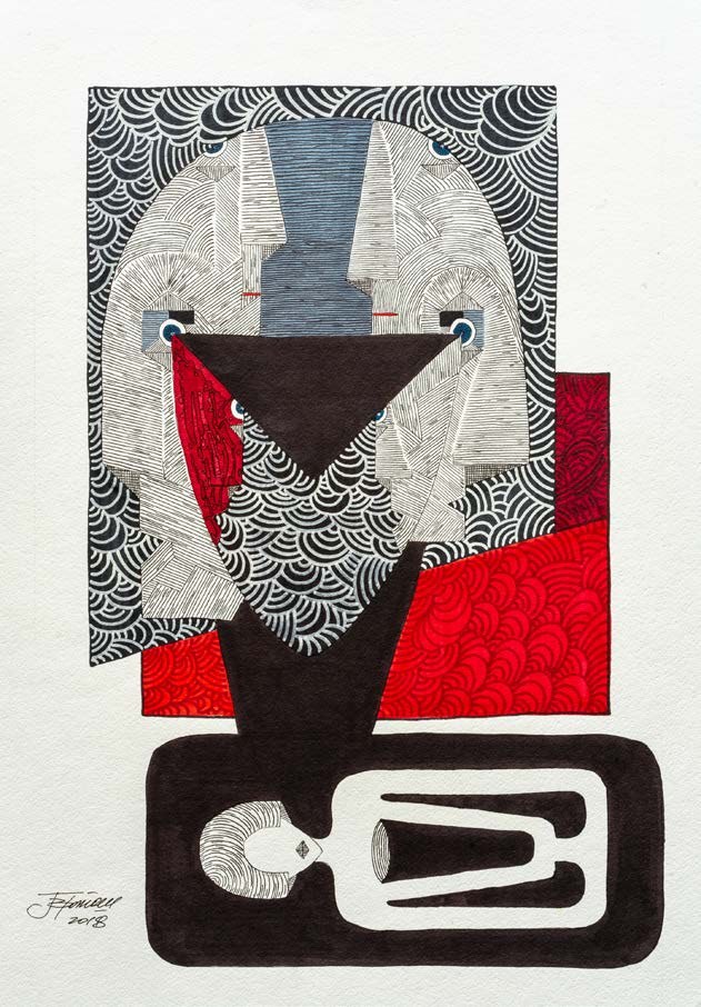 Contemporary artwork in ArtChain Capital investment pipeline